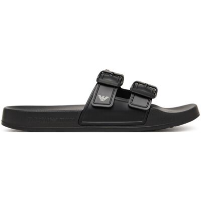 Giorgio Armani Emporio Armani Klapki EX000043 AF22190 MC001 Czarny 41 Czarny Męskie Giorgio Armani Emporio Armani Klapki EX000043 AF22190 MC001 Czarny 41 Czarny Męskie