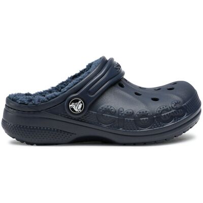 Crocs Klapki Baya Lined Clog K 207500-463 Granatowy 33_34 Granatowy Chłopiec Crocs Klapki Baya Lined Clog K 207500-463 Granatowy 33_34 Granatowy Chłopiec
