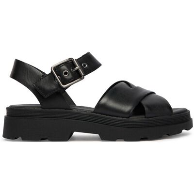 Clarks Sandały Orinoco3 Cross 26186091 Czarny 37_1_2 Czarny Damskie Clarks Sandały Orinoco3 Cross 26186091 Czarny 37_1_2 Czarny Damskie