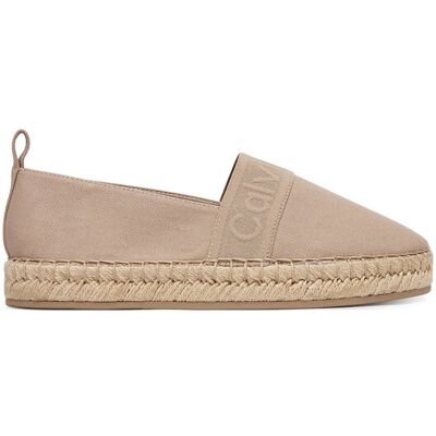 Calvin Klein Espadryle Logo Webbing HW0HW02934 Beżowy 37 Beżowy Damskie Calvin Klein Espadryle Logo Webbing HW0HW02934 Beżowy 37 Beżowy Damskie