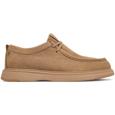 Tommy Hilfiger Półbuty Comfort Nubuck Moc Toe Shoe FM0FM05975 Beżowy 45 Beżowy Męskie Tommy Hilfiger Półbuty Comfort Nubuck Moc Toe Shoe FM0FM05975 Beżowy 45 Beżowy Męskie
