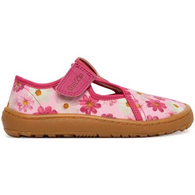 Froddo Kapcie Barefoot Canvas T-Bar G1700439-4 S Różowy 25 Różowy Dziewczynka Froddo Kapcie Barefoot Canvas T-Bar G1700439-4 S Różowy 25 Różowy Dziewczynka