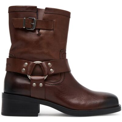 Tommy Jeans Botki Tjw Biker EN0EN02811 Brązowy 37 Brązowy Damskie Tommy Jeans Botki Tjw Biker EN0EN02811 Brązowy 37 Brązowy Damskie