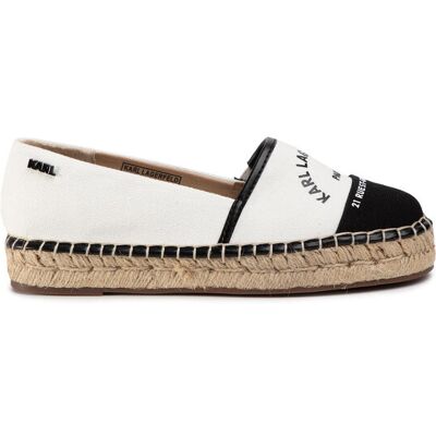 KARL LAGERFELD Espadryle KL80108 Biały 37 Biały Damskie KARL LAGERFELD Espadryle KL80108 Biały 37 Biały Damskie