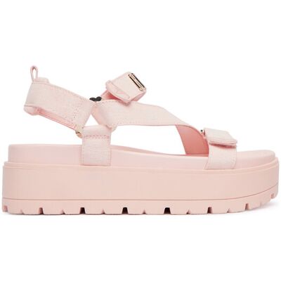 Guess Sandały FLJFTT DEN03 Różowy jasny 39 Różowy jasny Damskie Guess Sandały FLJFTT DEN03 Różowy jasny 39 Różowy jasny Damskie