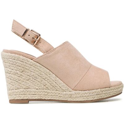Jenny Fairy Espadryle LS5242-02 Beżowy 39 Beżowy Damskie Jenny Fairy Espadryle LS5242-02 Beżowy 39 Beżowy Damskie