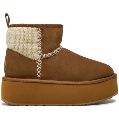 Emu Australia Śniegowce Stinger Knit Flatform W13143 Beżowy 41 Beżowy Damskie Emu Australia Śniegowce Stinger Knit Flatform W13143 Beżowy 41 Beżowy Damskie