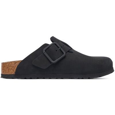 Birkenstock Klapki Boston Wire Buckle 1031575 Czarny 37 Czarny Damskie Birkenstock Klapki Boston Wire Buckle 1031575 Czarny 37 Czarny Damskie