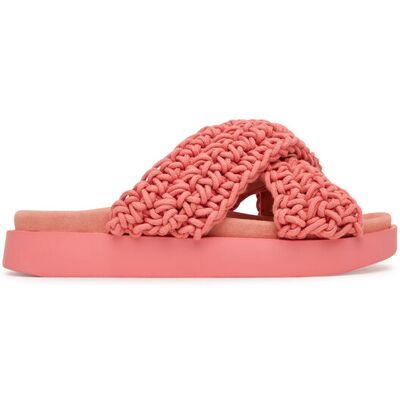 Inuikii Klapki Woven 1004.003.0062 Różowy 37 Różowy Damskie Inuikii Klapki Woven 1004.003.0062 Różowy 37 Różowy Damskie