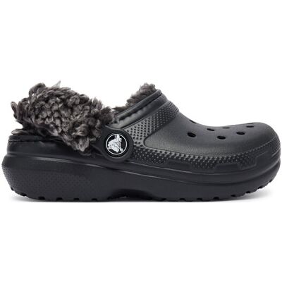 Crocs Klapki Classic Fleece Lined Clog K 212856 Czarny 30_31 Czarny Chłopiec Crocs Klapki Classic Fleece Lined Clog K 212856 Czarny 30_31 Czarny Chłopiec