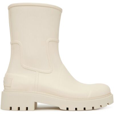 Calvin Klein Jeans Kalosze Mid Rainboot Rubber YW0YW02004 Écru 39 Kremowy Damskie Calvin Klein Jeans Kalosze Mid Rainboot Rubber YW0YW02004 Écru 39 Kremowy Damskie