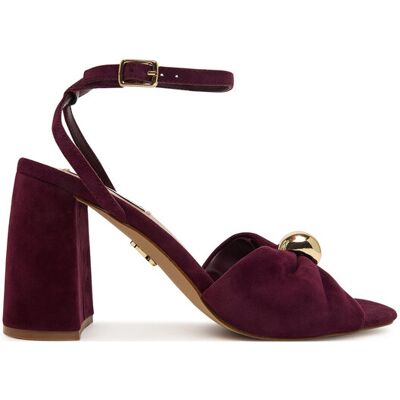 Steve Madden Sandały 11005242 Bordowy 39 Bordowy Damskie Steve Madden Sandały 11005242 Bordowy 39 Bordowy Damskie