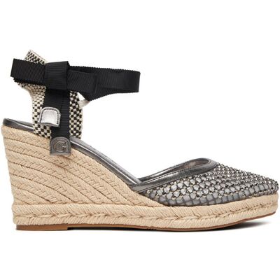 Guess Espadryle FLJCHA FAB04 Szary 37 Szary Damskie Guess Espadryle FLJCHA FAB04 Szary 37 Szary Damskie