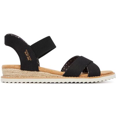 Skechers Sandały BOBS Desert Kiss - Golden Lily 114418/BLK Czarny 36 Czarny Damskie Skechers Sandały BOBS Desert Kiss - Golden Lily 114418/BLK Czarny 36 Czarny Damskie
