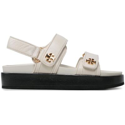 Tory Burch Sandały Kira Sport Sandal Calf Leather 144328 Écru 36 Kremowy Damskie Tory Burch Sandały Kira Sport Sandal Calf Leather 144328 Écru 36 Kremowy Damskie