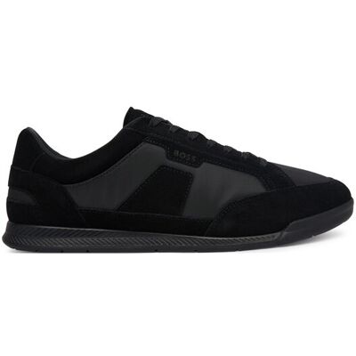 Boss Sneakersy Nitan 50557883 Czarny 45 Czarny Męskie Boss Sneakersy Nitan 50557883 Czarny 45 Czarny Męskie