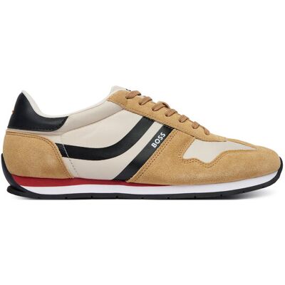 Boss Sneakersy Levon 50562619 Beżowy 40 Beżowy Męskie Boss Sneakersy Levon 50562619 Beżowy 40 Beżowy Męskie