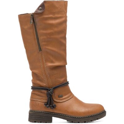 Rieker Kozaki Z4758-24 Brązowy 38 Brązowy Damskie Rieker Kozaki Z4758-24 Brązowy 38 Brązowy Damskie