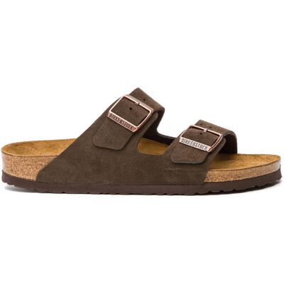 Birkenstock Klapki Arizona zamsz 0951313 Brązowy 37 Brązowy Damskie Birkenstock Klapki Arizona zamsz 0951313 Brązowy 37 Brązowy Damskie