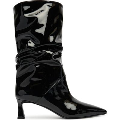 Pollini Botki SA24115M0NTT0000 Czarny 37 Czarny Damskie Pollini Botki SA24115M0NTT0000 Czarny 37 Czarny Damskie