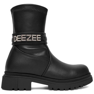 DeeZee Botki CEO-CS5819-62 Czarny 34 Czarny Dziewczynka DeeZee Botki CEO-CS5819-62 Czarny 34 Czarny Dziewczynka