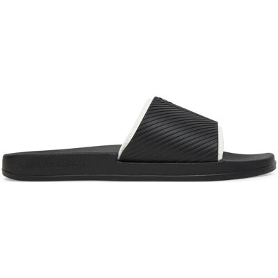 Calvin Klein Jeans Klapki Slide Rubber Neoprene Text YM0YM01234 Czarny 44 Czarny Męskie Calvin Klein Jeans Klapki Slide Rubber Neoprene Text YM0YM01234 Czarny 44 Czarny Męskie