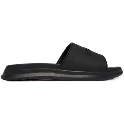 Tommy Hilfiger Klapki Dual Density Hilfiger Pool Slide FM0FM05797 Czarny 43 Czarny Męskie Tommy Hilfiger Klapki Dual Density Hilfiger Pool Slide FM0FM05797 Czarny 43 Czarny Męskie
