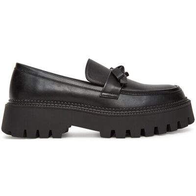 DeeZee Loafersy HY69907-3 Czarny 39 Czarny Damskie DeeZee Loafersy HY69907-3 Czarny 39 Czarny Damskie