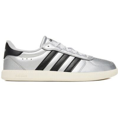 Adidas Sneakersy BREAKNET SLEEK JQ8263 Srebrny 40_2_3 Srebrny Damskie Adidas Sneakersy BREAKNET SLEEK JQ8263 Srebrny 40_2_3 Srebrny Damskie