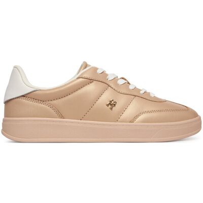 Tommy Hilfiger Sneakersy Th Heritage Shiny Sneaker FW0FW09179 Beżowy 39 Beżowy Damskie Tommy Hilfiger Sneakersy Th Heritage Shiny Sneaker FW0FW09179 Beżowy 39 Beżowy Damskie