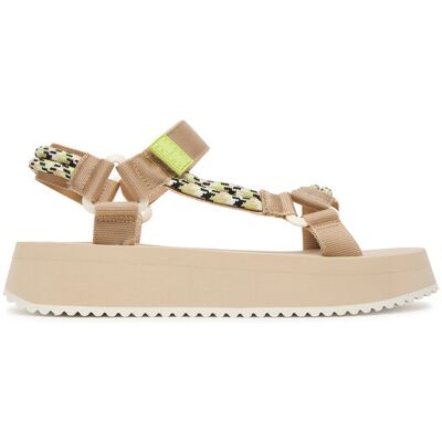 Tommy Jeans Sandały Tjw Eva Rope Sandal EN0EN02970 Beżowy 39 Beżowy Damskie Tommy Jeans Sandały Tjw Eva Rope Sandal EN0EN02970 Beżowy 39 Beżowy Damskie