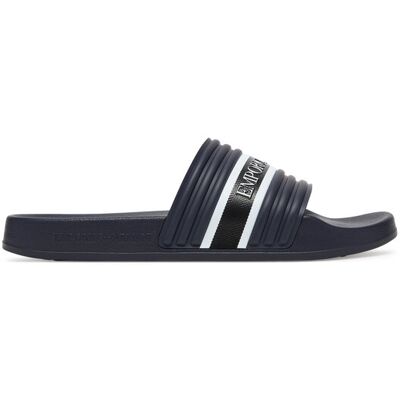 Giorgio Armani Emporio Armani Klapki XVPS14 XR277 U533 Granatowy 45 Granatowy Męskie Giorgio Armani Emporio Armani Klapki XVPS14 XR277 U533 Granatowy 45 Granatowy Męskie