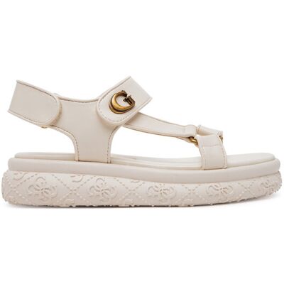 Guess Sandały FLJLAN ELE03 Écru 38 Kremowy Damskie Guess Sandały FLJLAN ELE03 Écru 38 Kremowy Damskie