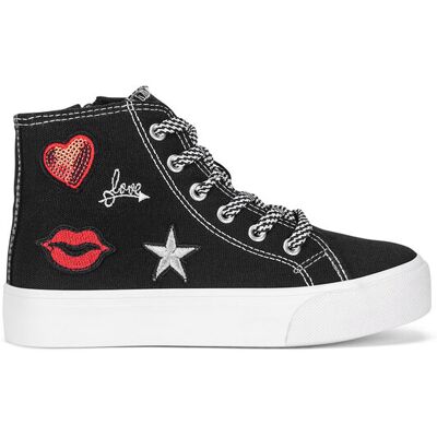 DeeZee Trampki CSS030752 Czarny 32 Czarny Dziewczynka DeeZee Trampki CSS030752 Czarny 32 Czarny Dziewczynka