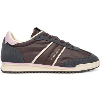 Tommy Jeans Sneakersy Tjw Low Profile Runner EN0EN02927 Brązowy 39 Brązowy Damskie Tommy Jeans Sneakersy Tjw Low Profile Runner EN0EN02927 Brązowy 39 Brązowy Damskie