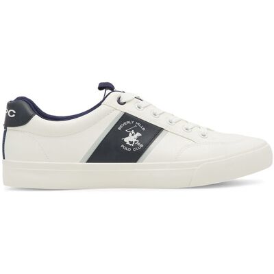 Beverly Hills Polo Club Sneakersy M-SS24-3C012 Biały 44 Biały Męskie Beverly Hills Polo Club Sneakersy M-SS24-3C012 Biały 44 Biały Męskie