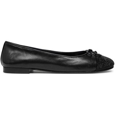Tory Burch Baleriny Cap-Toe Pave Ballet 166214 Czarny 38 Czarny Damskie Tory Burch Baleriny Cap-Toe Pave Ballet 166214 Czarny 38 Czarny Damskie