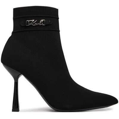KARL LAGERFELD Botki Pandara KL31346A Czarny 41 Czarny Damskie KARL LAGERFELD Botki Pandara KL31346A Czarny 41 Czarny Damskie