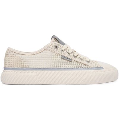 Calvin Klein Trampki Vulc Laceup Low Raffia HW0HW03082 Beżowy 38 Beżowy Damskie Calvin Klein Trampki Vulc Laceup Low Raffia HW0HW03082 Beżowy 38 Beżowy Damskie