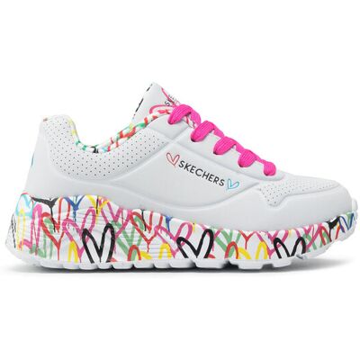 Skechers Sneakersy Lovely Luv 314976L/WMLT Biały 39 Biały Dziewczynka Skechers Sneakersy Lovely Luv 314976L/WMLT Biały 39 Biały Dziewczynka