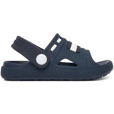 Tommy Hilfiger Sandały T3XF-34401-0083 Granatowy 25 Granatowy Chłopiec Tommy Hilfiger Sandały T3XF-34401-0083 Granatowy 25 Granatowy Chłopiec