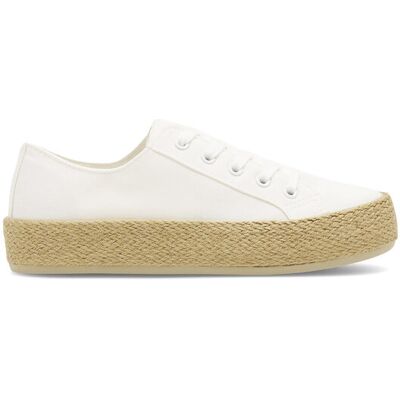 DeeZee Espadryle WS19130-3 Biały 38 Biały Damskie DeeZee Espadryle WS19130-3 Biały 38 Biały Damskie