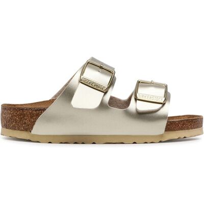 Birkenstock Klapki Arizona Kids 1014841 Złoty 30 Złoty Dziewczynka Birkenstock Klapki Arizona Kids 1014841 Złoty 30 Złoty Dziewczynka