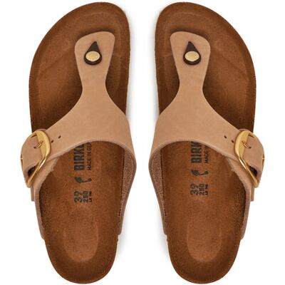 Birkenstock Japonki Gizeh Big Buckle LENB 1024007 Beżowy 38 Beżowy Damskie Birkenstock Japonki Gizeh Big Buckle LENB 1024007 Beżowy 38 Beżowy Damskie