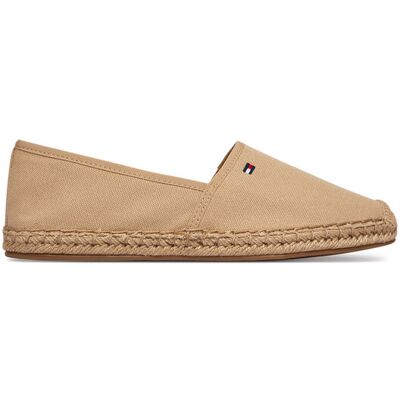 Tommy Hilfiger Espadryle Flag Canvas Espadrille FW0FW08541 Beżowy 36 Beżowy Damskie Tommy Hilfiger Espadryle Flag Canvas Espadrille FW0FW08541 Beżowy 36 Beżowy Damskie