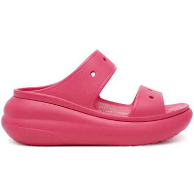 Crocs Klapki Classic Crush Sandal 207670 Różowy 42_43 Różowy Damskie Crocs Klapki Classic Crush Sandal 207670 Różowy 42_43 Różowy Damskie