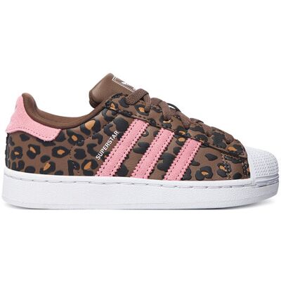 Adidas Sneakersy Superstar II KK2115 Brązowy 32 Brązowy Dziewczynka Adidas Sneakersy Superstar II KK2115 Brązowy 32 Brązowy Dziewczynka