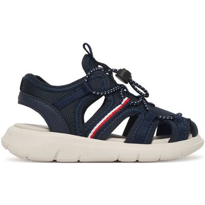 Tommy Hilfiger Sandały T1B2-34385-1591 Granatowy 25 Granatowy Chłopiec Tommy Hilfiger Sandały T1B2-34385-1591 Granatowy 25 Granatowy Chłopiec