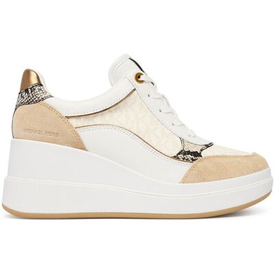 MICHAEL Michael Kors Sneakersy Emmy 43T6EMFS1B Beżowy 35_5 Beżowy Damskie MICHAEL Michael Kors Sneakersy Emmy 43T6EMFS1B Beżowy 35_5 Beżowy Damskie