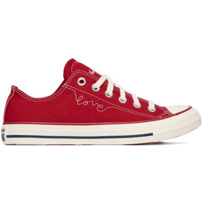 Converse Trampki Chuck Taylor All Star Hearts A19057C Czerwony 36 Czerwony Damskie Converse Trampki Chuck Taylor All Star Hearts A19057C Czerwony 36 Czerwony Damskie